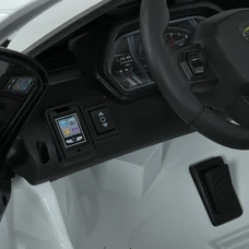 Двухместный детский электромобиль M 6026EBLR-1(24V) белый Lamborghini фото 18