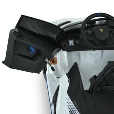 Двухместный детский электромобиль M 6026EBLR-1(24V) белый Lamborghini фото 15