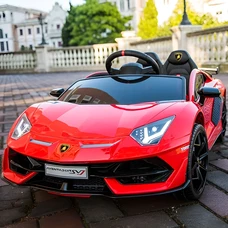 Двухместный детский электромобиль M 6026EBLR-3(24V) красный Lamborghini