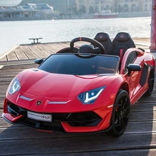 Двухместный детский электромобиль M 6026EBLR-3(24V) красный Lamborghini фото 31