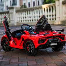 Двухместный детский электромобиль M 6026EBLR-3(24V) красный Lamborghini фото 15