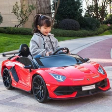 Двухместный детский электромобиль M 6026EBLR-3(24V) красный Lamborghini фото 37