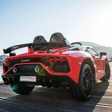 Двухместный детский электромобиль M 6026EBLR-3(24V) красный Lamborghini фото 41