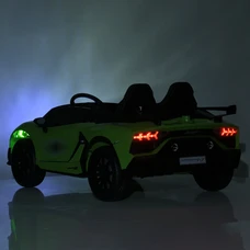 Двухместный детский электромобиль M 6026EBLR-5(24V) зеленый Lamborghini фото 53