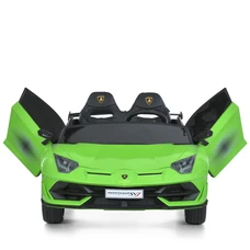 Двухместный детский электромобиль M 6026EBLR-5(24V) зеленый Lamborghini фото 18