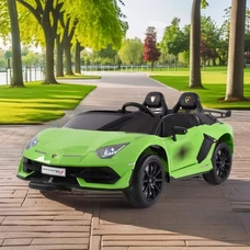 Двухместный детский электромобиль M 6026EBLR-5(24V) зеленый Lamborghini фото 71