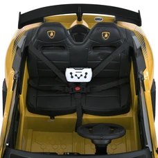 Двухместный детский электромобиль M 6026EBLR-6(24V) желтый Lamborghini фото 28