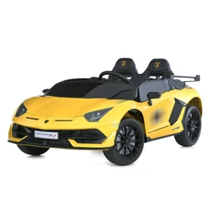 Двухместный детский электромобиль M 6026EBLR-6(24V) желтый Lamborghini фото 20