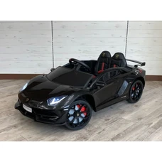 Двухместный детский электромобиль M 6026EBLRS-2(24V) черный Lamborghini автопокраска фото 63