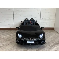 Двухместный детский электромобиль M 6026EBLRS-2(24V) черный Lamborghini автопокраска фото 71