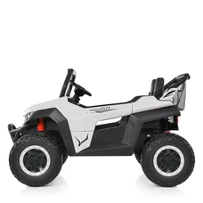 Двухместный детский электромобиль M 5025EBLR-1(24V) белый с четырьмя моторами по 90W фото 41