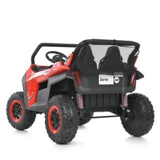 Двухместный детский электромобиль M 5025EBLR-3(24V) красный с четырьмя моторами по 90W фото 21