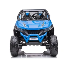 Двухместный детский электромобиль M 5025EBLR-4(24V) синий с четырьмя моторами по 90W фото 14
