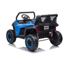 Двухместный детский электромобиль M 5025EBLR-4(24V) синий с четырьмя моторами по 90W фото 21