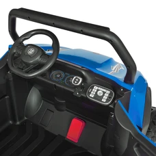 Двухместный детский электромобиль M 5025EBLR-4(24V) синий с четырьмя моторами по 90W фото 63