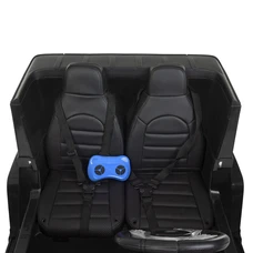 Двухместный детский электромобиль M 4259EBLR-2 черный Mercedes с четырьмя моторами фото 28