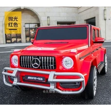 Двухместный детский электромобиль M 4259EBLR-3 красный Mercedes с четырьмя моторами фото 41