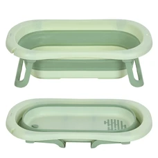 Детская ванночка El Camino Plus ME 1151 Pale Green зеленая с термометром фото 14
