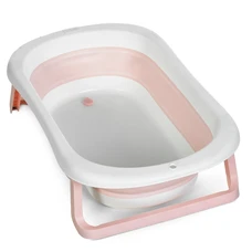 Детская ванночка El Camino Plus ME 1151 Peony Pink розовая с термометром фото 21