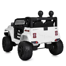 Детский электромобиль M 5836EBLR-1 белый Jeep с четырьмя моторами фото 31