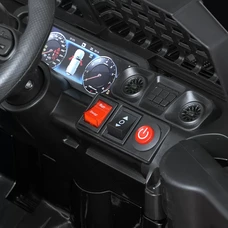 Детский электромобиль M 5836EBLRS-2 черный Jeep с четырьмя моторами фото 15