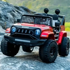 Детский электромобиль M 5836EBLRS-3 красный Jeep с четырьмя моторами фото 21