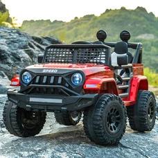 Детский электромобиль M 5836EBLRS-3 красный Jeep с четырьмя моторами фото 41
