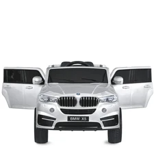 Детский электромобиль M 6139EBLR-1 белый BMW с мягким сиденьем фото 14