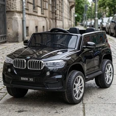 Детский электромобиль M 6139EBLR-2 черный BMW с мягким сиденьем