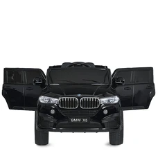 Детский электромобиль M 6139EBLR-2 черный BMW с мягким сиденьем фото 14