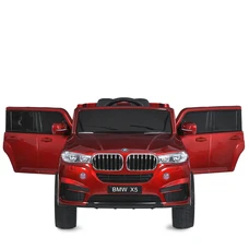 Детский электромобиль M 6139EBLRS-3 красный BMW с мягким сиденьем фото 21