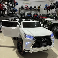 Детский электромобиль M 6140EBLR-1 белый Lexus с двумя моторами фото 41
