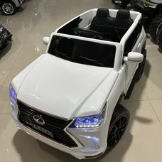 Детский электромобиль M 6140EBLR-1 белый Lexus с двумя моторами фото 54