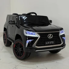 Детский электромобиль M 6140EBLR-2 черный Lexus с двумя моторами фото 11