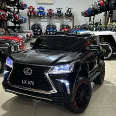 Детский электромобиль M 6140EBLR-2 черный Lexus с двумя моторами фото 37