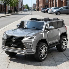 Детский электромобиль M 6140EBLRS-11 серый Lexus в автопокраске