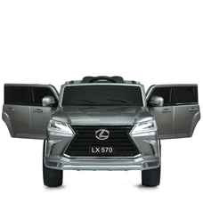 Детский электромобиль M 6140EBLRS-11 серый Lexus в автопокраске фото 54