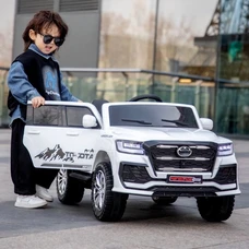 Детский электромобиль M 6138EBLR-1 белый Toyota с пультом управления фото 16