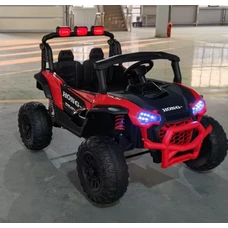 Детский электромобиль M 6382EBLR-4(24V) синий двухместный багги фото 37