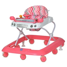 Детские ходунки Bambi M 6061-8 розовые с музыкой и светом