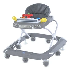 Детские ходунки Bambi M 6061-11 серые с музыкой и светом
