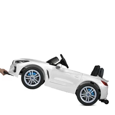 Двухместный детский электромобиль M 5742EBLR-1 белый BMW с четырьмя моторами фото 41