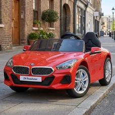 Двухместный детский электромобиль M 5742EBLR-3 красный BMW с четырьмя моторами