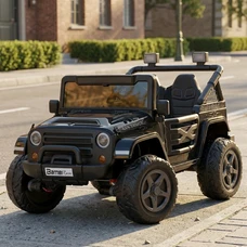 Двухместный детский электромобиль M 6287EBLR-2(24V) Jeep черный