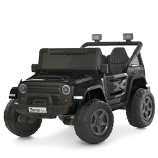 Двухместный детский электромобиль M 6287EBLR-2(24V) Jeep черный фото 21