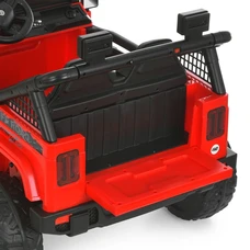 Двухместный детский электромобиль M 6287EBLR-3(24V) Jeep красный фото 16