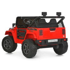 Двухместный детский электромобиль M 6287EBLR-3(24V) Jeep красный фото 21