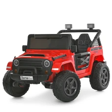 Двухместный детский электромобиль M 6287EBLR-3(24V) Jeep красный фото 37