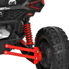 Детский электромобиль багги M 6256EBLR-3 красный с четырьмя моторами фото 32