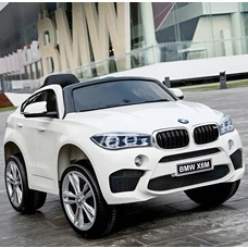 Детский электромобиль JJ2199EBLR-1 белый BMW с мягким сиденьем фото 21
